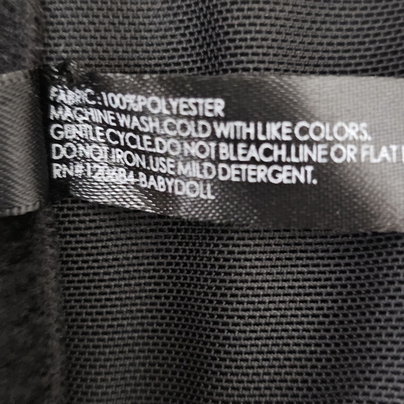 Torrid Racerback Black & Pink Babydoll Whimsy Fairy Goth Lingere - Picture 6 of 8